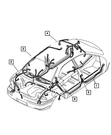 Genuine Mopar Front Door Wiring Right 5019161AA. Fixed Price $27.66.