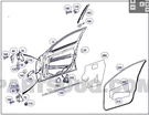 2006-2016 Mercedes-benz E350 Door Reinforcement Bar 212 737 02. Fixed Price $89.99.
