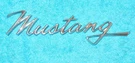 1968 Mustang Fastback Coupe Convertible Sprint Orig Fender Side Script Emblem. Fixed Price $69.00.