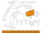 Gm Oem 16-24 Malibu Quarter Panel Components-extension 23135214. Fixed Price $38.31.