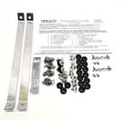 Lund Racerback Bed Cab Fairing Install Hardware Brackets Emblems Screws Caps. Fixed Price $99.00.