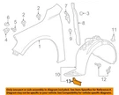 Gm Oem 16-24 Malibu Fender Components-deflector 23469132. Fixed Price $40.78.