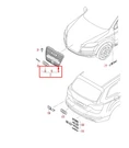 New Audi Q7 Front Bumper Radiator Grille 4L0853651HVMZ 2015OEM No Duties. Fixed Price $1138.66.