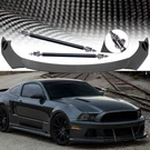 00-21 Ford Mustang Carbon Fiber Front Bumper Lip Splitter Spoiler+strut+rods. Fixed Price $179.99.
