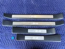 2003-2009 Audi S4 B6 B7 Set Of Door Sill Scuff Guards 8E0853376A Oem #674EM. Fixed Price $99.99.