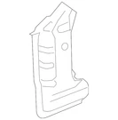 Genuine Gm Hinge Pillar Reinforced 92240942. Fixed Price $173.01.