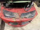 Nos 1946 1947 1948 Ford Rear Bumper Valence Original Filler Pan Deflector Ends. Fixed Price $300.00.