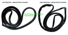 Toyota 4RUNNER Pickup 1984-88 Weatherstrip Door Seal Rubber Pair Left Right. Fixed Price $69.99.