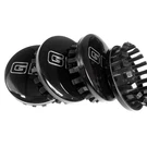 4 Pieces 3.25IN Wheel Center Hub Caps Gloss Black For Sierra Yukon Denali. Fixed Price $23.99.