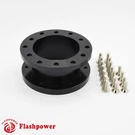 1.5" Steering Wheel Spacer Black Aluminum For Momo Isotta Sparco Omp. Fixed Price $24.90.