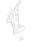 Genuine Ford Hinge Pillar LJ7Z-78025A00-A Oem. Fixed Price $212.23.