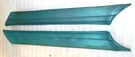 1967 1968 Mustang Coupe Fastback Shelby Orig Aqua Windshield Pillar Post Pads. Fixed Price $119.00.