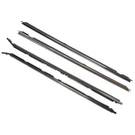 Inner & Outer Felt Window Sweep Belt Kit With Black Aluminum Trim, 81-86 Mustang. Fixed Price $207.95.