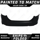New Painted *uh Black* Rear Bumper Cover Replacement 2012-2014 Ford Focus. Fixed Price $440.99.