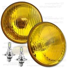 2PCS 5-3/4" Halogen Amber Yellow Stock Glass Headlight Fog H4 60W Bulb. Fixed Price $52.99.