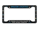 Amazon Logistics Smart Reliable Connected License Plate Frame Auto Tag Holder. Fixed Price $27.49.
