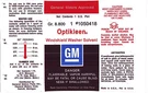 Buick Optikleen Windshield Wiper Washer Glass Solvent Bottle Decal Sticker Nos. Fixed Price $5.99.