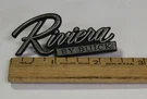 Nos Oem Gm Dash Emblem Nameplate Badge W/pins 1261226 1980-84 Buick Riviera (698. Fixed Price $16.95.