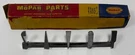 New Old Stock Nameplate For 1957-58 Plymouth Savoy Models Mopar #1686247. Fixed Price $140.00.