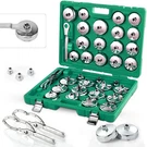 35PCS Oil Filter Socket Wrench Cup Type Cap Removal Set Added Porsche Volvo Etc.. Fixed Price $89.70.