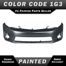 New Painted *1G3 Gray* Front Bumper Cover Replacement For 2012-2014 Toyota Camry. Fixed Price $430.99.