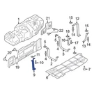 Genuine Ford Fuel Tank Skid Plate Bracket LC3Z-9046-B. Fixed Price $71.81.