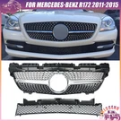 For Mercedes Benz R172 SLK250 SLK300 SLK350 2011-2015 Diamond Front Grille. Fixed Price $158.99.
