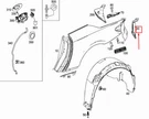 Mercedes-benz Sl R231 Rear Right Tail Lamp Reinforcement A2316300816 No Duty. Fixed Price $156.71.