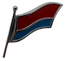 New Stock Lh Quarter Panel Belt Molding Flag Ornament 1954 Plymouth #1542459. Fixed Price $145.00.