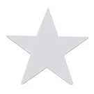 Grand General 90211 Chrome 2" Star Mud Flap Cut-out Dia Studs. Fixed Price $8.22.