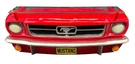 Red Ford Mustang 65 289 Pony Hanging Wall Shelf Glass Floating Man Cave Grill. Fixed Price $125.00.