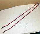 Grille Support Rod To Firewall Tub Red Oem Pair 97-06 Jeep Tj Wrangler. Fixed Price $33.20.