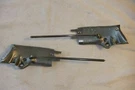 1968 Ford Mustang Shelby Convertible Top Latch Sun Visor Bracket Pair. Fixed Price $52.23.