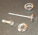 1967 1968 Mustang Shelby Cougar Orig Head Light Switch Knob Rod Ignition Bezels. Fixed Price $99.00.