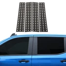 For 2019-25 Chevrolet Silverado 1500 Window Pillar Posts Cover Trim Decor Black. Fixed Price $48.99.