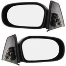 For 95-99 Tercel Rear View Door Mirror Manual Non-fold Black Textured Set Pair. Fixed Price $91.95.