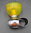 Vtg Sinko Suicide Knob Steering Wheel Spinner Lemon & Chrome Orig.. Fixed Price $84.99.