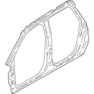 Genuine Ford Frame Door JL1Z-78211A11-B. Fixed Price $2210.73.