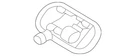 Genuine Audi Nozzle 4G8-955-988-A. Fixed Price $36.56.