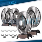 Front Rear Brake Rotors Pads For 1998-2002 Chevy Camaro Pontiac Firebird. Fixed Price $183.60.
