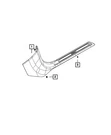 Genuine Mopar Scuff Plate Left 7YS851X7AA. Fixed Price $130.98.