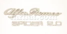 Alfa Romeo Spider 90-93 Emblem Set New. Fixed Price $128.00.