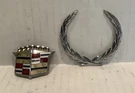 1967 1968 Cadillac Hood Nose Emblem # 1490264 Chrome Wreath. Fixed Price $34.99.