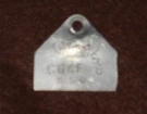 1966 Ford Falcon Fairlane Galaxie 500 Comet Orig 289 2V Carburetor Id Tag C6AF-B. Fixed Price $79.00.