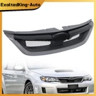For Subaru Impreza Wrx Sti 11-2014 Front Bumper Grille Dark Gray Base Gloss Blk. Fixed Price $44.11.