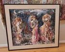 Richard Dempsey African American Artist Oil On Canvas Abstract Beautiful. Fixed Price $6676.47.
