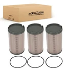 Diesel Fuel Filter For Cummins MX11 MX13 2015-2017 FS20172 K371011 K371012 3PCS. Fixed Price $74.90.