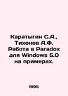 Karatygin S.a., Tikhonov A.f. Working Paradox For Windows 5.0 Examples.. Fixed Price $199.00.