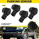 Black Set Of 4PCS 2015-2017 Ford Parking Assist Aid Sensor FR3T-15K859-AAW. Fixed Price $28.99.