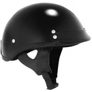 Skid Lid Black Traditional Half Helmet (adult M) U-70A Blk Md. Fixed Price $75.99.